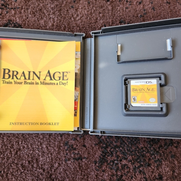 Nintendo DS Brain Age Video Game - Picture 2 of 3